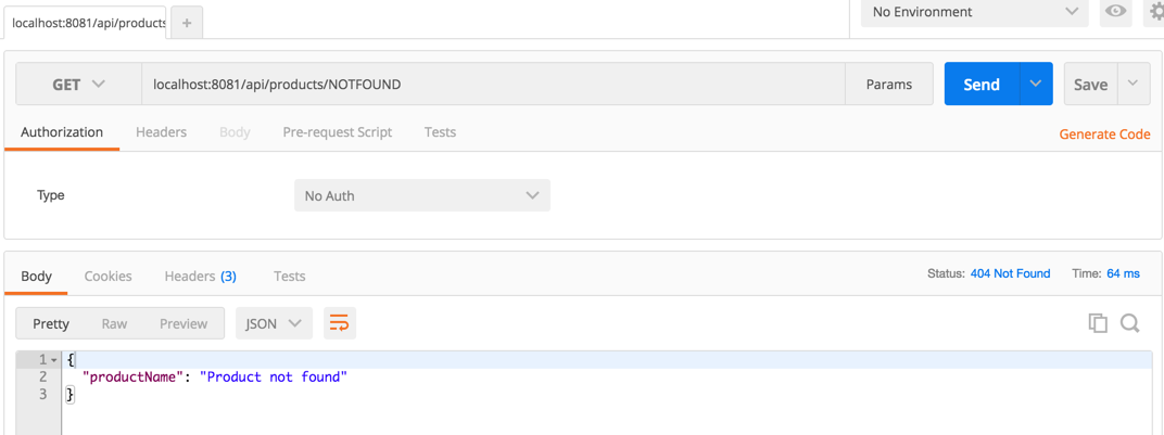 Database config