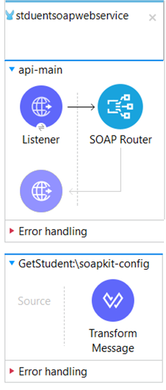 Attachment Details Student Soap Web Services Screen