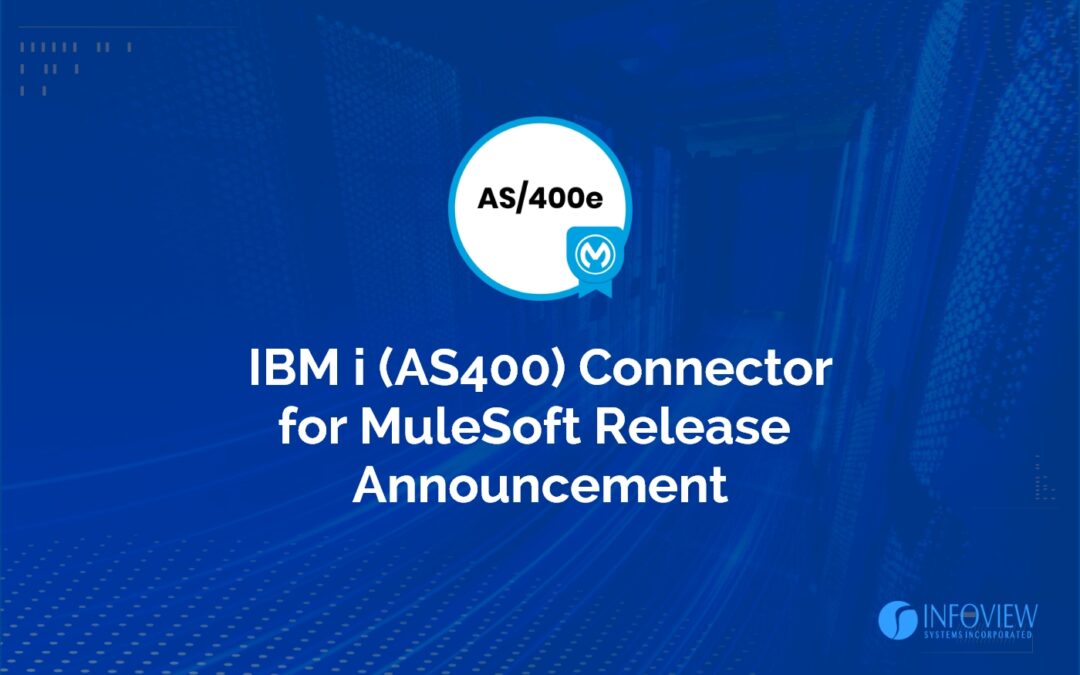 IBM i (AS400) Connector for Mulesoft Release Announcement banner